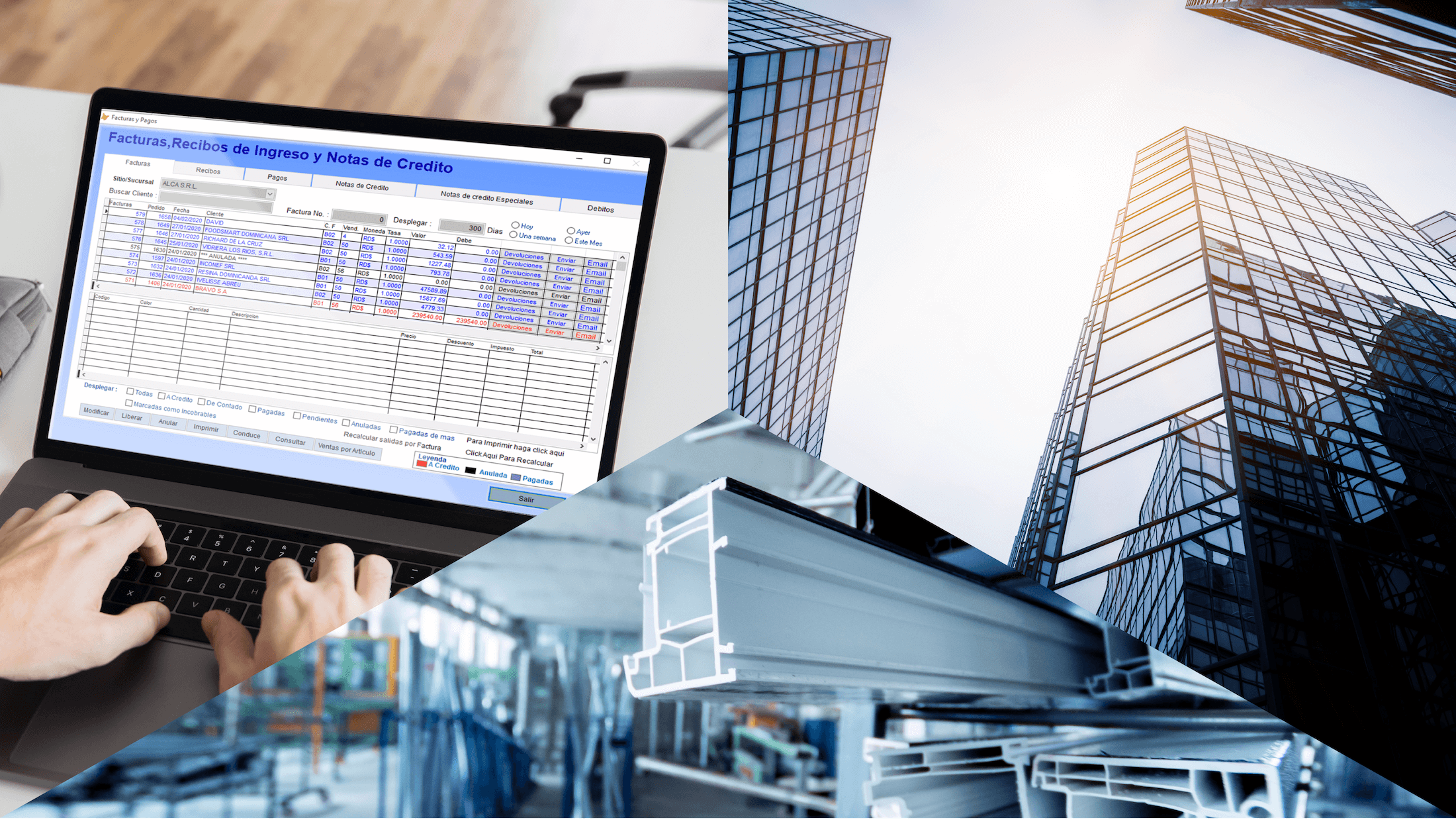 Sistema para Ventaneros